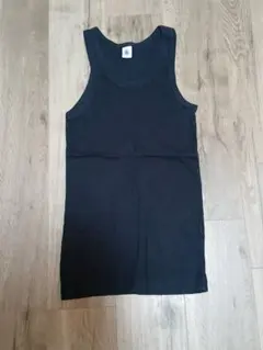 オ*マ様 PETIT BATEAU 　タンクトップ　ブラックのサムネイル
