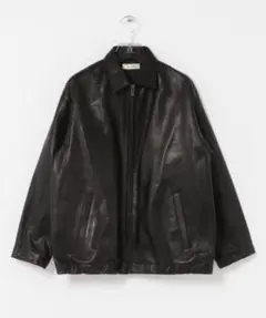 ジャケット・アウター semoh Horse Leather Zip Blouson semoh × URBAN RESEARCH内側にアートを宿す、特別なレザージャケットが