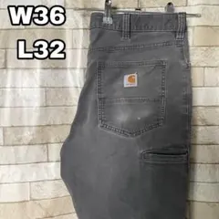 u*e様 革タグCarhartt ペインターパンツ ブラック W38×L32 - メルカリ