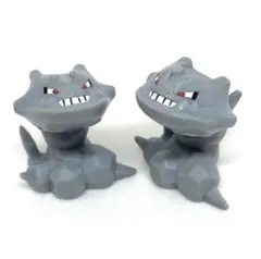 ポケモンキッズ ハガネール2体　2000年　指人形　ソフビ