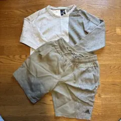adidas トレーナー・ショートパンツセット XL
