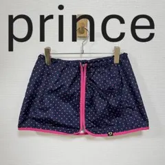 prince プリンス ミニスカート ドット柄 スコート スポーツ【369F】