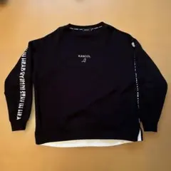 KANGOL 黒 スウェット トレーナー