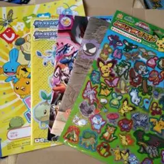 ★ポケモン★POCKETMONSTER★ノート＆シール★まとめ売り★