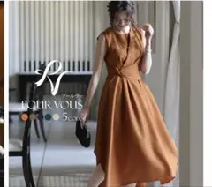 フローラルデザイン パーティードレス Mサイズ