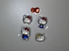 【正規品】ハローキティ赤ボンボンドロップシールミニおすそ分け㊵