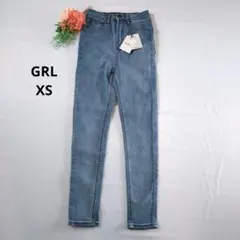 j320　グレイル　ハイウエストスキニーデニムパンツ　ストレッチ　XSのサムネイル