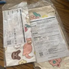 ミスド　ポケモントートバッグとハンドタオルセット