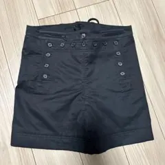 Maison Margiela黒 レースアップ ショートビスチェのサムネイル