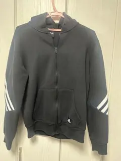 adidas フルジップパーカー M FI 3S FZ ブラック L