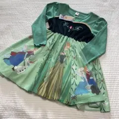 【新品未使用】アナ　ワンピース　120