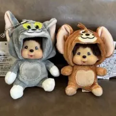 トムとジェリーモンチッチコラボストラップ　新品未使用2点セット