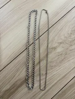 ネックレス 2本セット シルバーのサムネイル