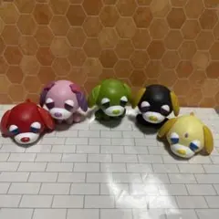 お茶犬まちぼうけ（5種コンプセット）