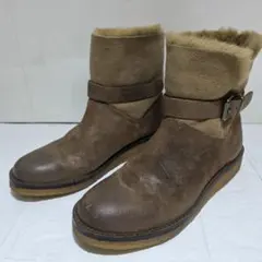 さんぺー様専用 フォロー割【SAYA】サヤ ベルト付きムートンブーツ 23.5