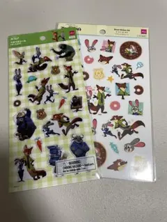 ズートピア　シール