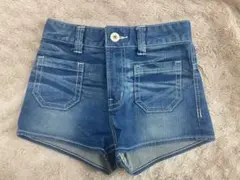 SLY スライ デニム ハイウェスト ショートパンツ デニム S