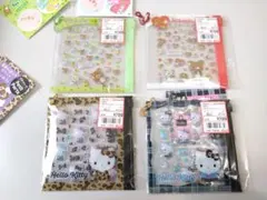 リラックマ・ハローキティ シールセット 4種