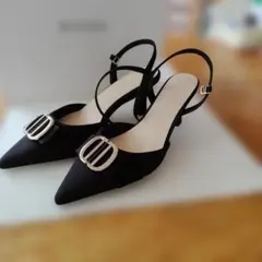 RANDA黒パンプスsizeLLのサムネイル