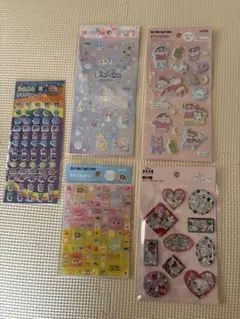 キャラクターシールセット 5パック