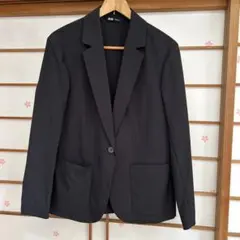 UNIQLO × Theory ブラック テーラードジャケット