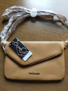 ショルダーバッグ　キャメル　新品未使用