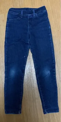 ユニクロデニム130センチ　インディゴブルー