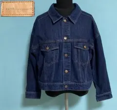 184 earth music & ecology ダークブルーデニムジャケット