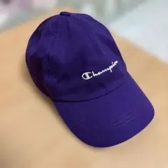 Champion ベースボールキャップ パープル　チャンピオン