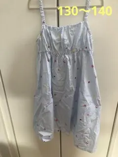 H&M 子ども服　ワンピース　夏　130 140 キャミワンピのサムネイル