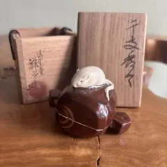 備前焼【美品】16代宗得 木村宗得 干支置物 酉 - メルカリ