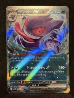 ゲンガーex RR むしばむのろい