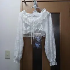 merry jenny flowerレースシアーボレロのサムネイル