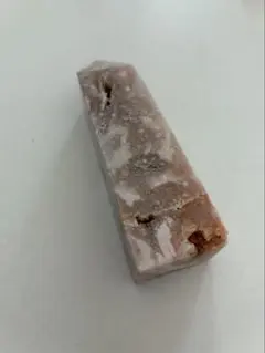 天然石 ポイント 置物 桜瑪瑙