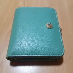 二つ折りがま口　財布