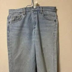 Levi's W30 L34 ライトブルー ダメージジーンズ