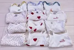 k*n様 PETIT BATEAU ベビー肌着セット 74 81 86cm プチ