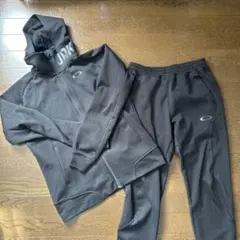 ゆ*ー様 OAKLEY ブラック ジャージ上下セット S