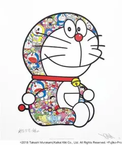 村上隆 ED1285 ポスター作品 紙幣、経済、価値などの意味ってなんだろうか？ 村上隆 ED1285 ポスター作品 紙幣、経済、価値などの意味って
