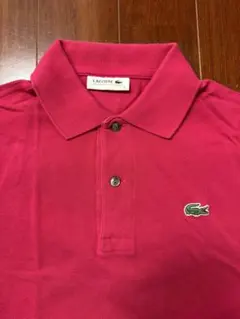 【日本製】ラコステ 半袖 春夏用ポロシャツ