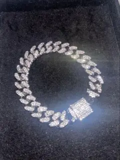 鑑定書付】icedout CubanChain Moissanite 20cm - メルカリ