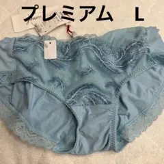 トリンプ　ショーツ　L プレミアム　水色