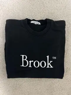 Brook スウェット ブラック Lサイズ