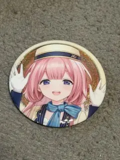 アニメキャラクター 缶バッジ 笑顔
