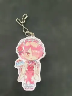 ラム 着物アクリルキーホルダー