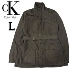 【格安】Calvin Klein ブラック コート L メンズ