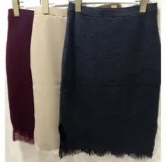 ROYAL PARTY レースニットスカート【美品】