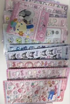 【国内正規品】ボンボンドロップシール サンリオ 他シール15枚セット