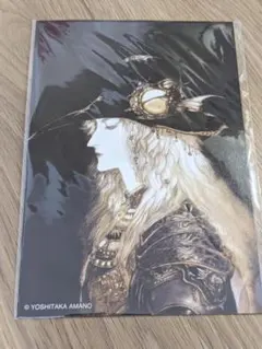 天野喜孝 サイン + 13 イラスト + クリアファイル ホルダー kazaru <カザル> │天野喜孝 クリアポスターA3(騎神来たりぬ)