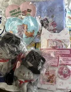 ディズニーハッピーくじ　にゃんにゃんにゃんセット